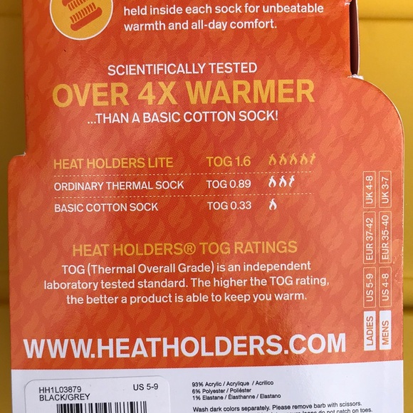 Heat Holders- Thermal Sock Lite - Picture 6 of 8